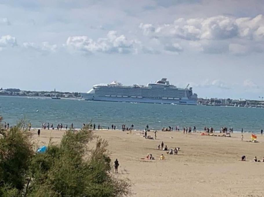 Bel Appartement Vue Mer Saint Brevin Les Pins Buitenkant foto